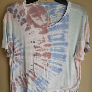 American Eagle Soft & Sexy tie dye tee Small